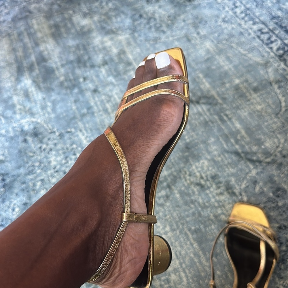 Tony Bianco Gold Sandals - Picture 12 of 12